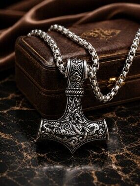 Viking Hammer Necklace